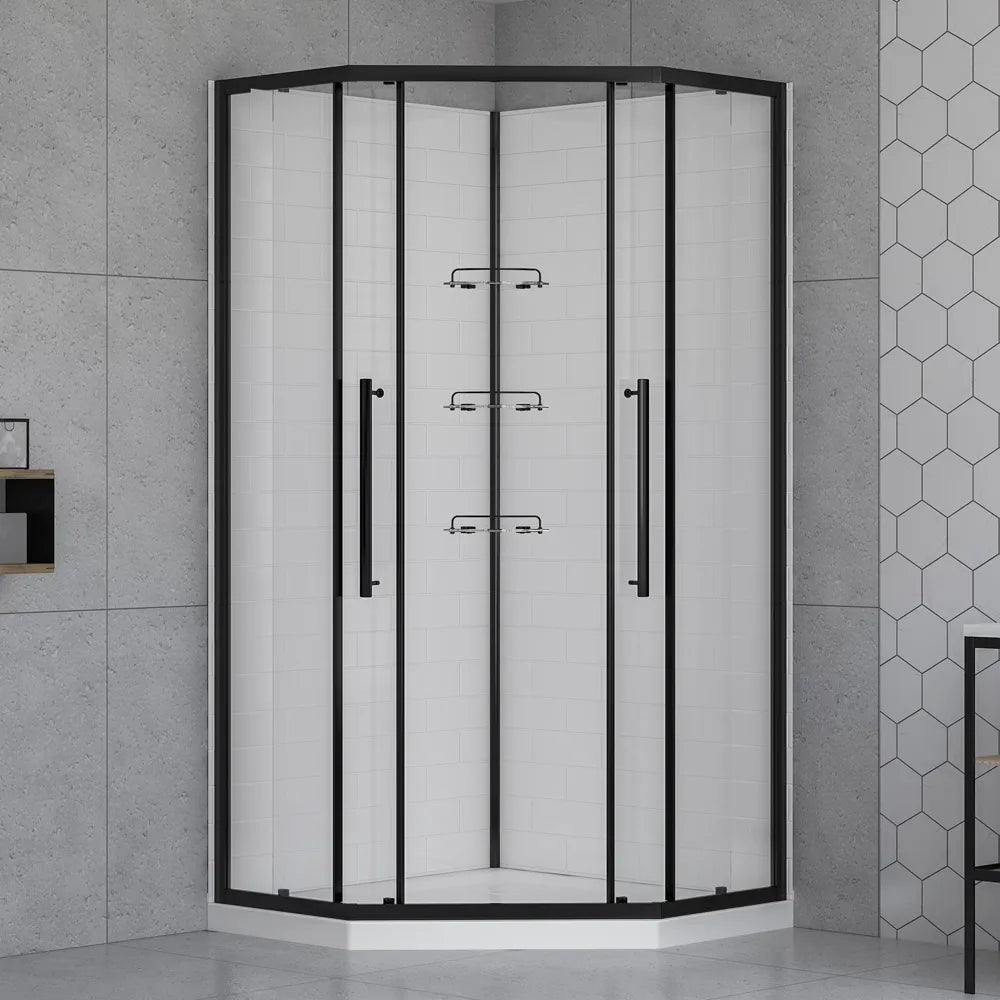 Ensemble de douche néo-angle OROMOCTO 38" x 38"
