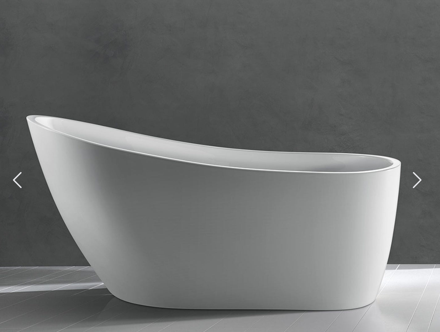 Bain autoportant Oval 59x28