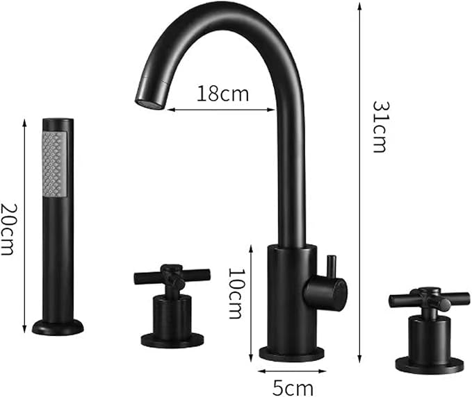 Robinet romain KENOSHA 2 couleurs disponibles