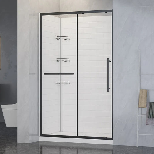 Ensemble de douche EDMUNSTON 32" x 48" en alcôve noir