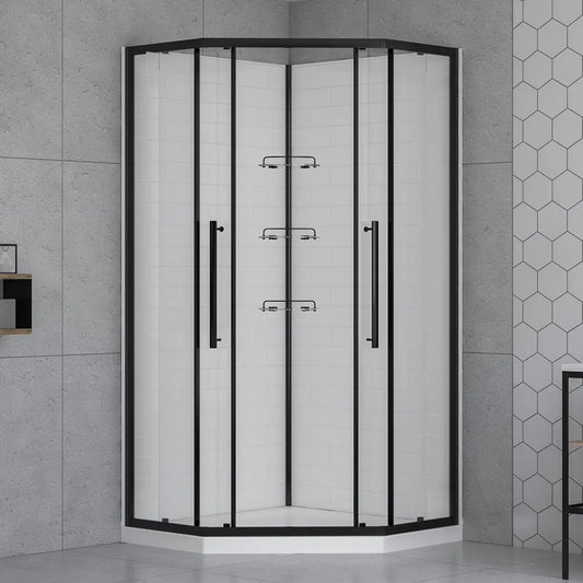 Ensemble de douche néo-angle OROMOCTO 38" x 38"