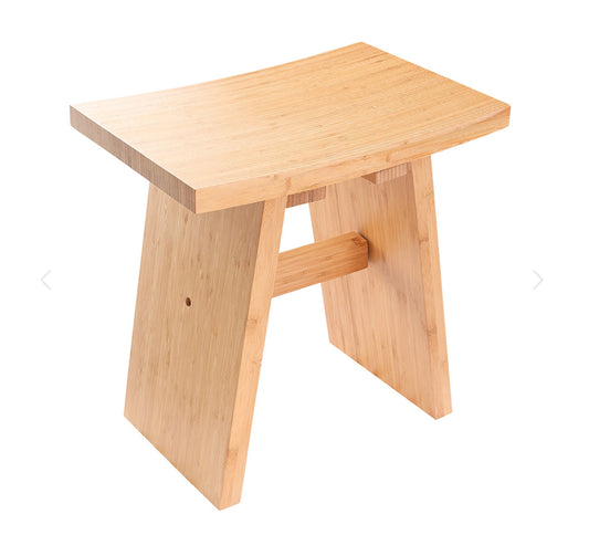 Tabouret de salle de bain CORNERBROOK en bamboo