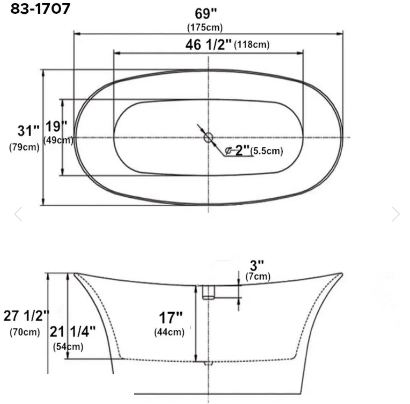 Bain ALMA 69x32