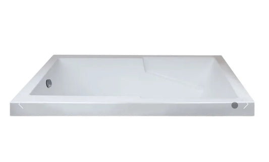 Bain moderne en alcôve encastré 60x32