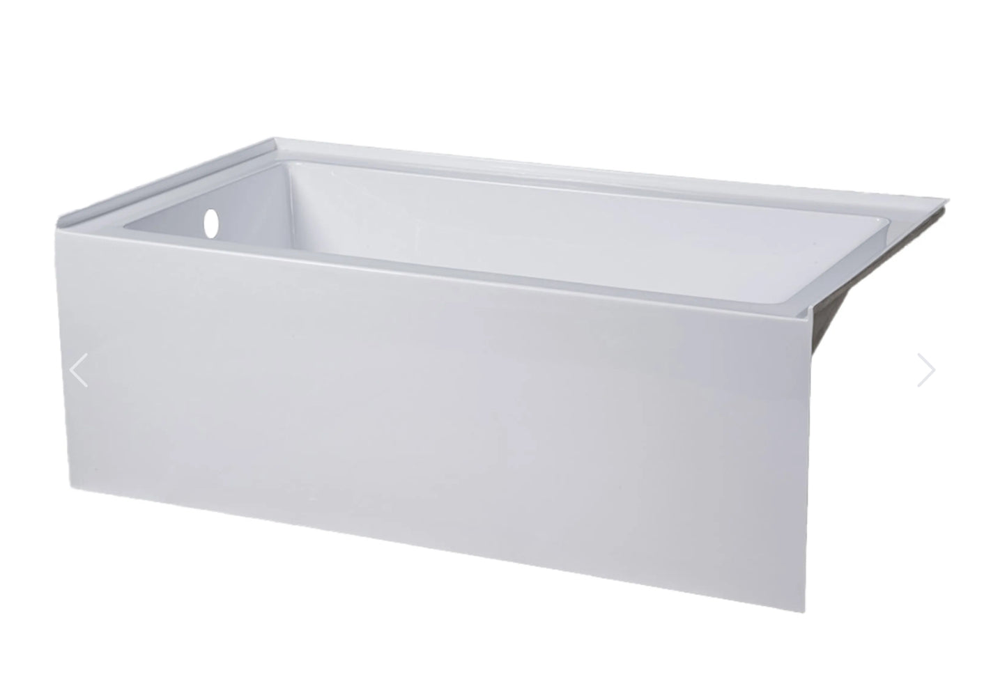 Bain en alcôve 60x32x22 moderne