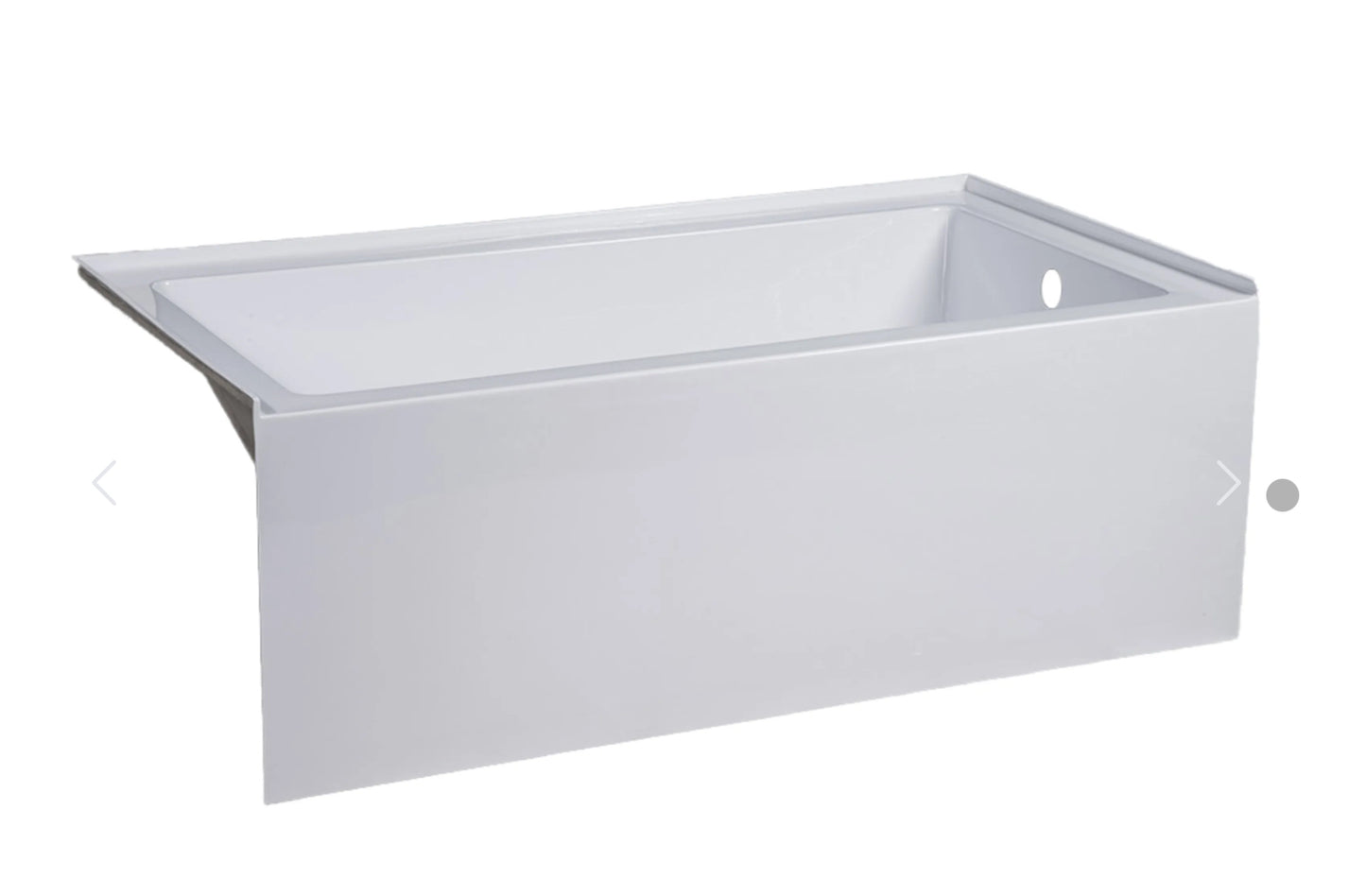 Bain en alcôve 60x32x22 moderne