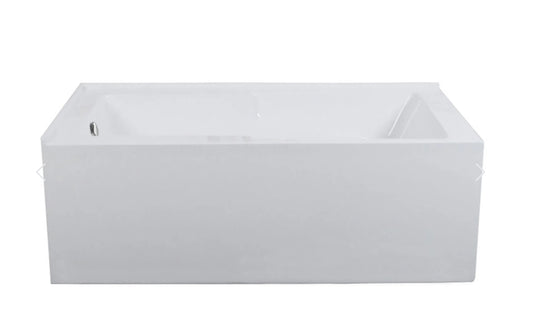 Bain en coin SITKA 60x32x22 2 emplacements de drain disponibles