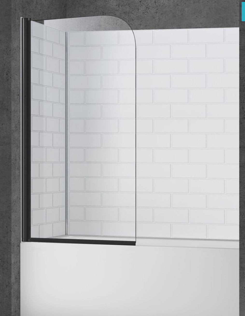 Écran en verre fixe BENTON 3 couleurs disponibles