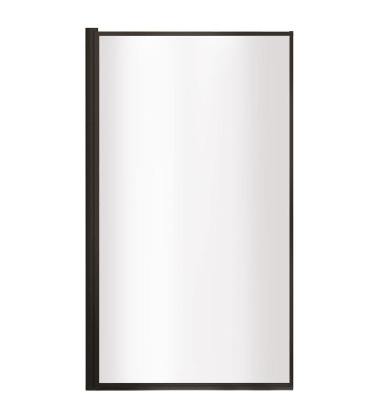 Écran de verre pivotant NORTH noir mat