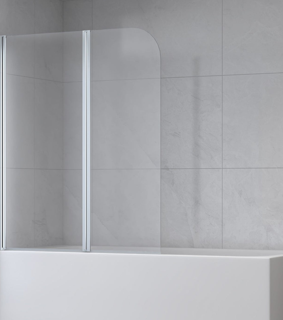 Écran de verre pliable JONES Chrome