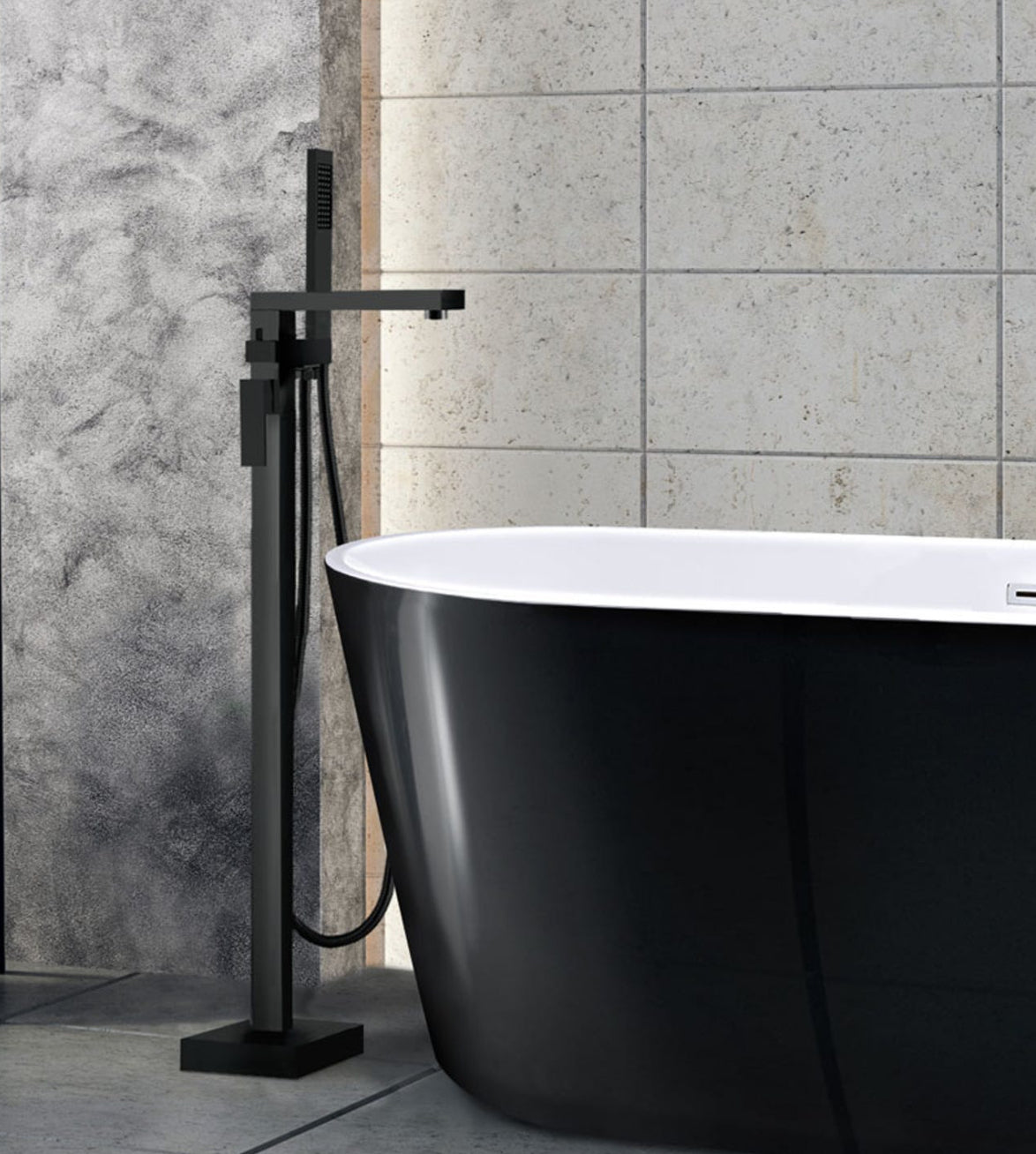 Robinet de bain sur pied CLAIRE 3 couleurs disponibles