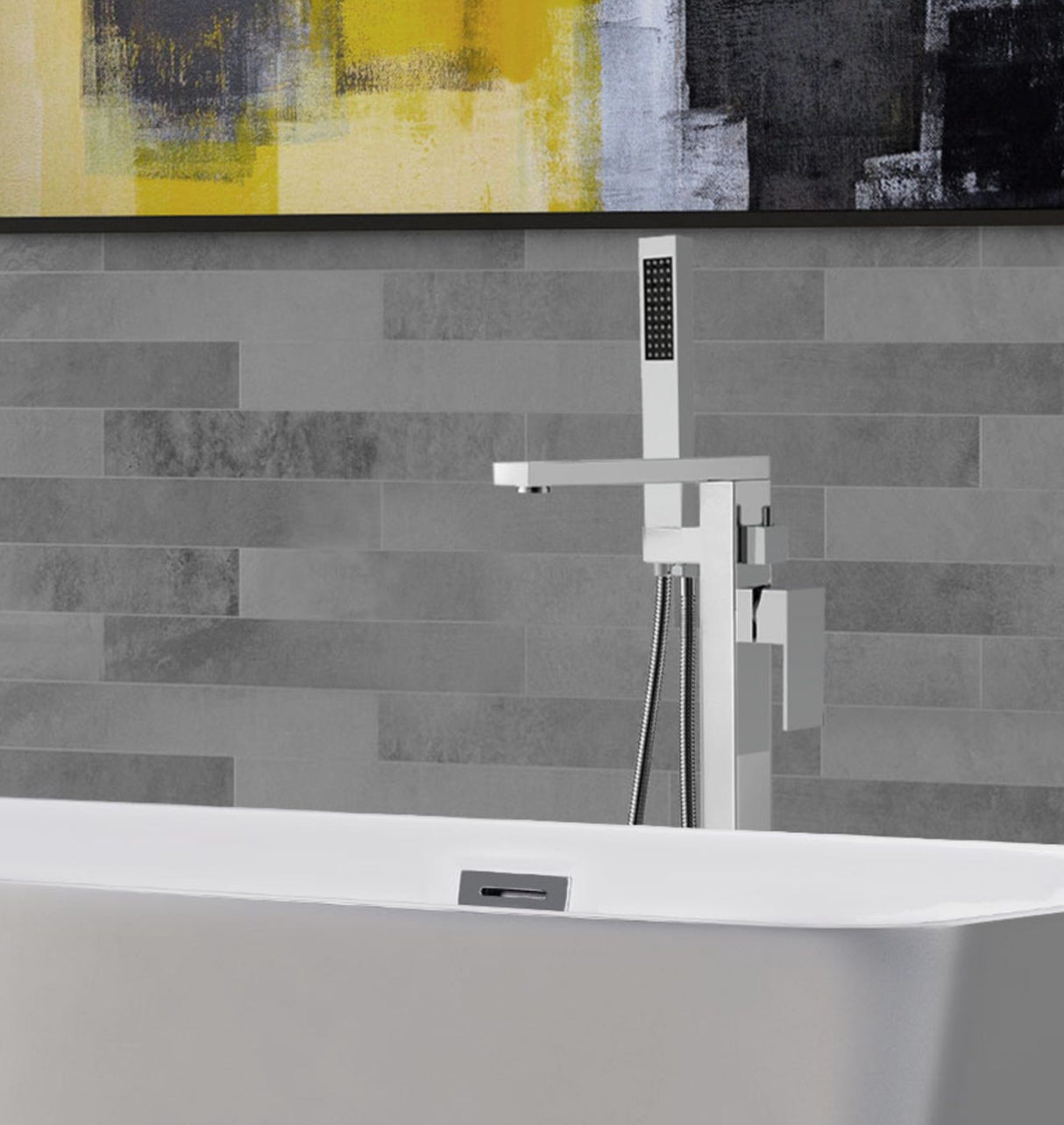 Robinet de bain sur pied CLAIRE 3 couleurs disponibles