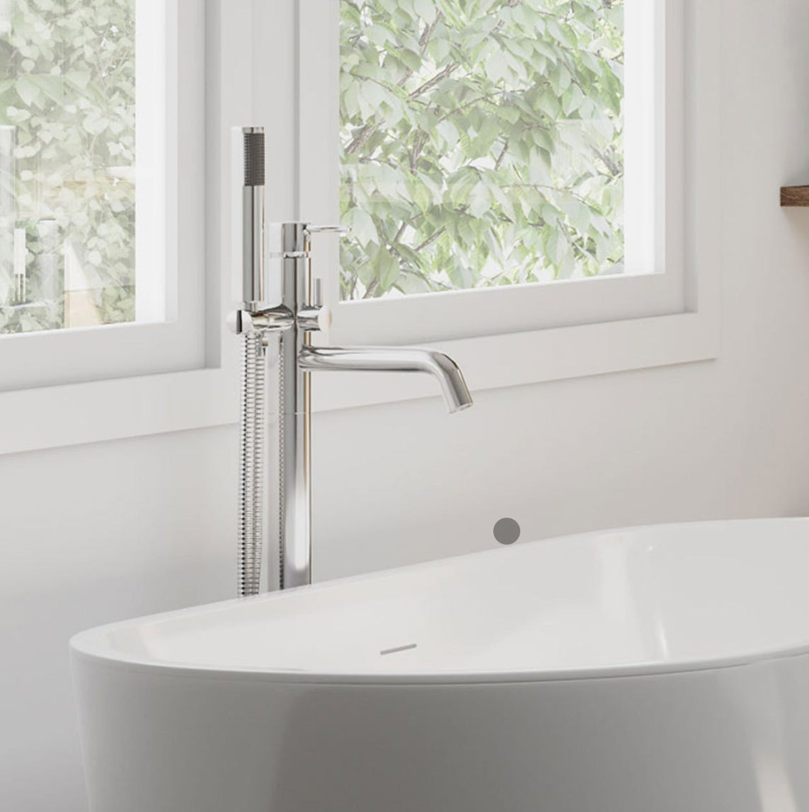 Robinet de bain sur pied WAUKESHA 2 couleurs disponibles