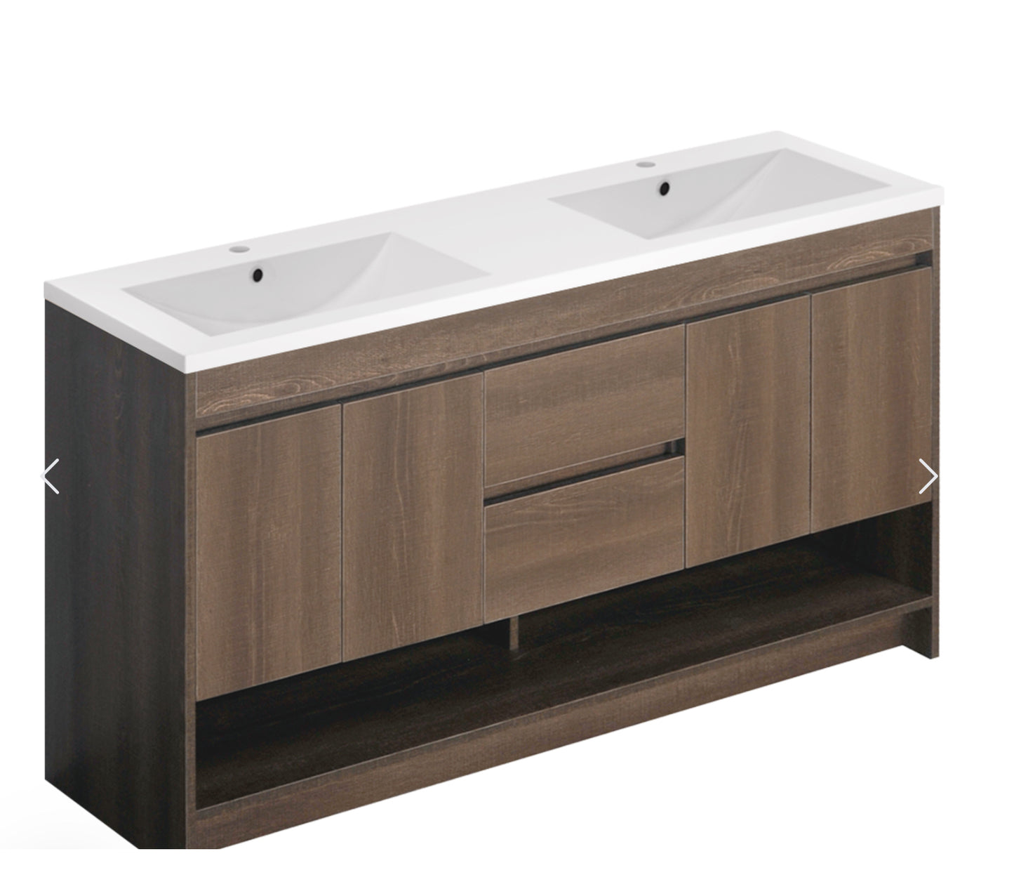 Vanité de plancher DEERFIELD 36 po / 48 po / 60 po
