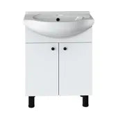 Vanité de salle de bain SUNRISE 24 po fini lustré
