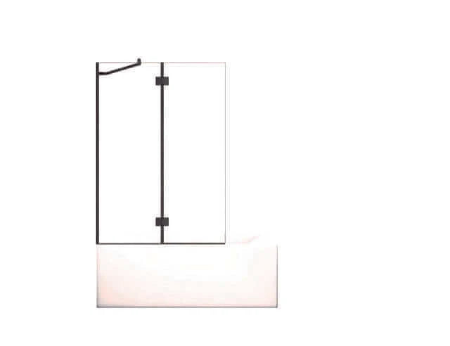 Écran de verre pliable FAYETTE 2 couleurs disponibles