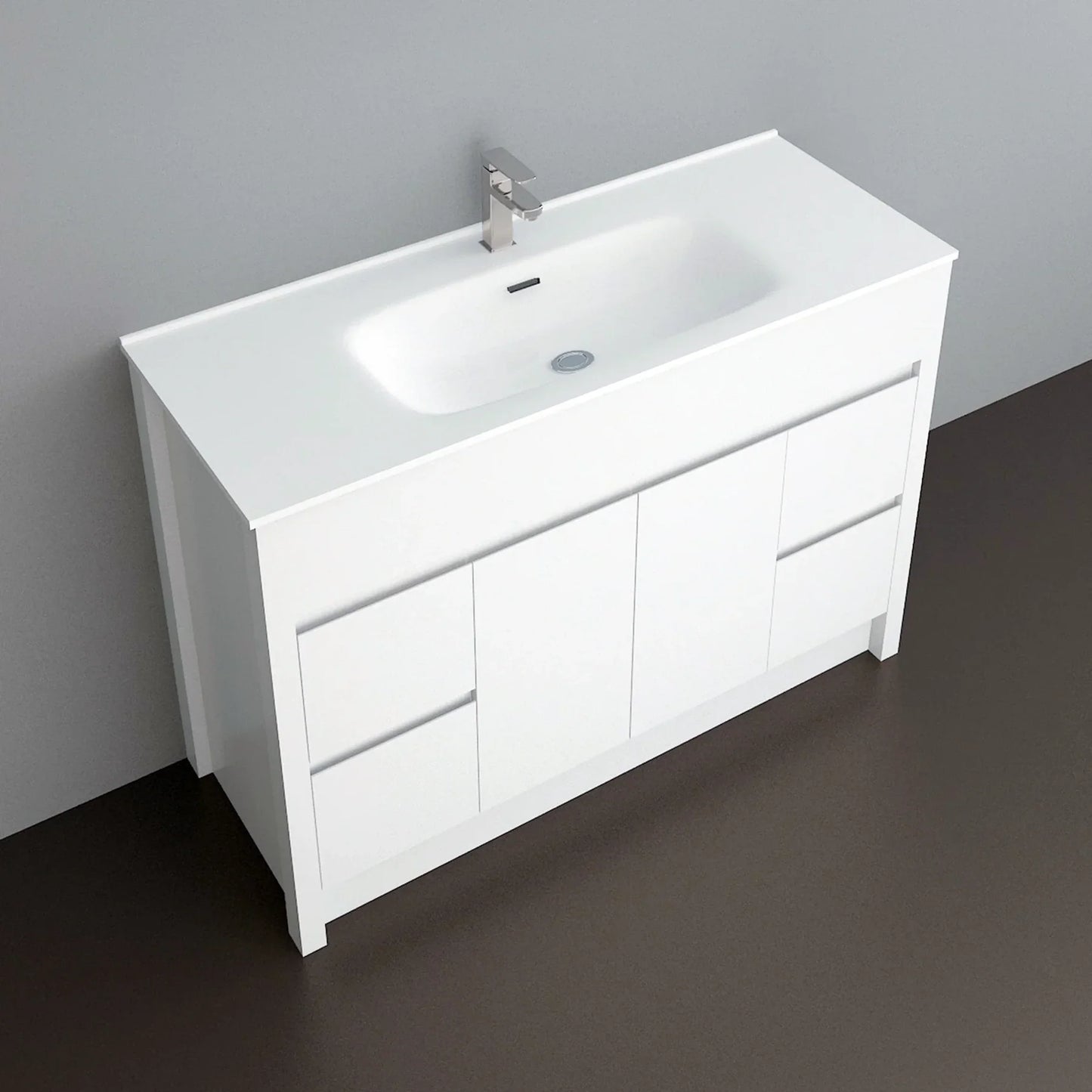 Vanité de plancher MIRAMAR 48po fini mat
