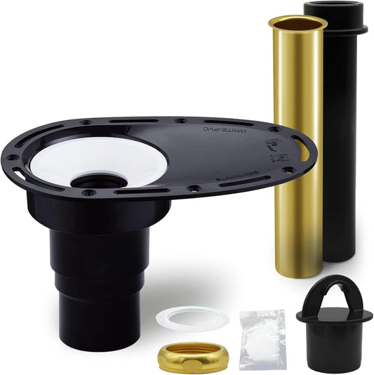Ensemble d'installation de drain pour bain autoportant