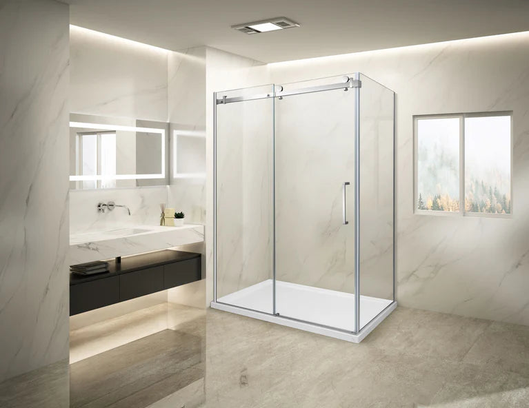 Ensemble de douche DIEPPE 36x60 2 couleurs et 3 types d’installation disponibles