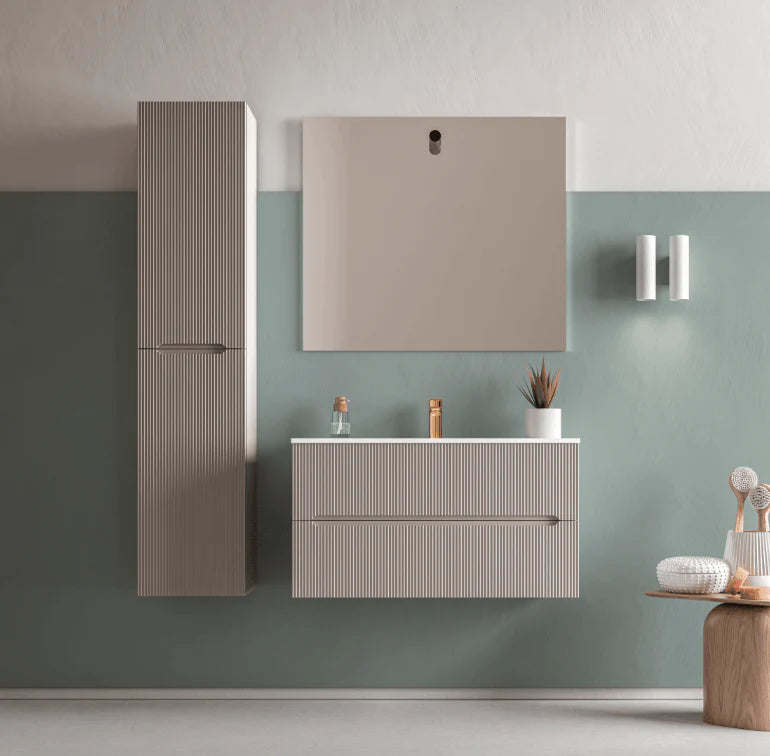Vanité Mural ALFORD 48po/36po/24po 4 couleurs disponibles