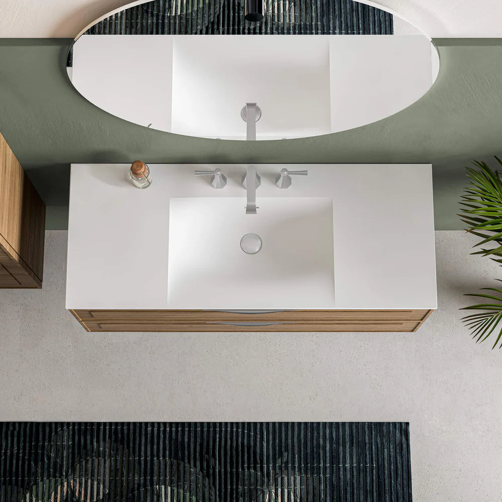 Vanité Mural ALFORD 48po/36po/24po 4 couleurs disponibles