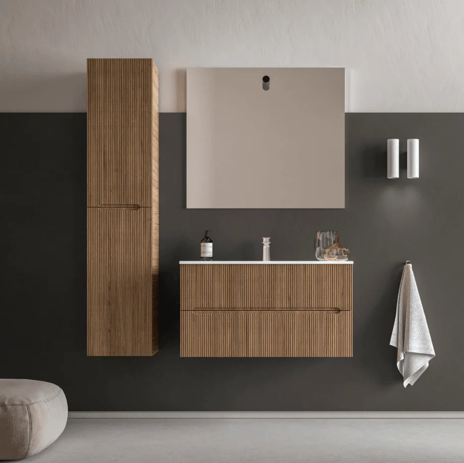 Vanité Mural ALFORD 48po/36po/24po 4 couleurs disponibles