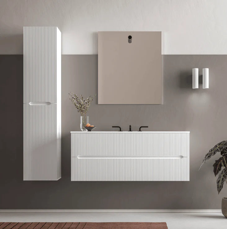 Vanité Mural ALFORD 48po/36po/24po 4 couleurs disponibles